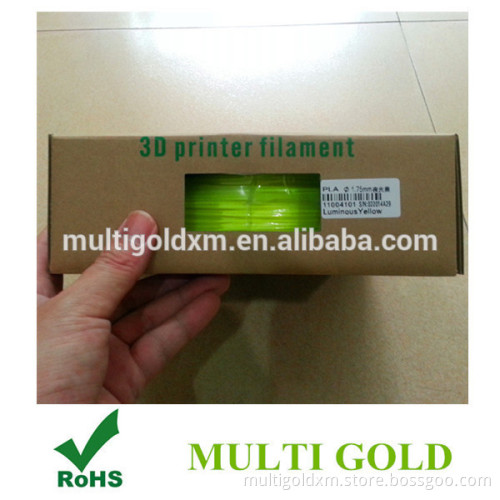 1.75mm PLA 3D Printer Filament Material from China Factory